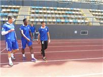 مارتن يول يبدي اهتمامه بقدرات باسم على بعد وصوله لأنجولا