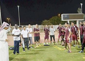 فاروق يعلن تشكيل حطين في مواجهة الزمالك الودية