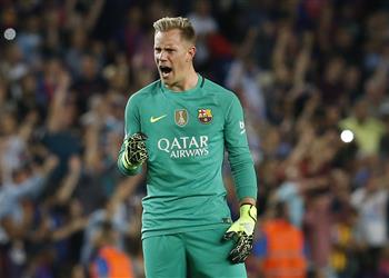 شتيجن برشلونة لم يحسم لقب الليجا