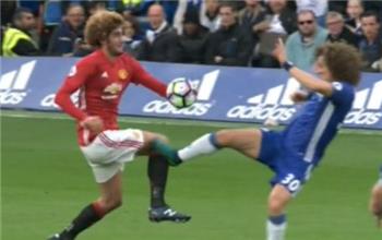 تحكيم بطولات الحكم تغاضى عن طرد ديفيد لويز أمام مانشستر يونايتد