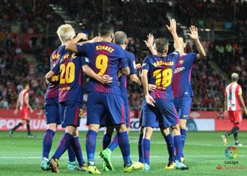 النيران الصديقة تمنح برشلونة الانتصار على جيرونا