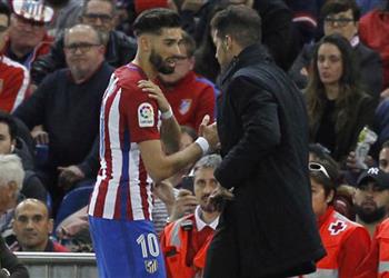 لعنة الإصابات كاراسكو يغيب عن أتلتيكو مدريد في مواجهة ريال مدريد بدوري الأبطال
