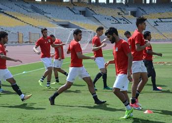 بالصور المنتخب يختتم تدريباته قبل السفر إلى أوغندا
