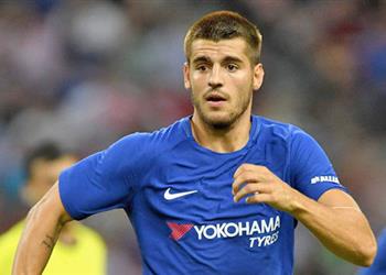 تصريحات كونتي يعلق على مستوى موراتا في ظهوره الأول مع تشيلسي