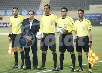 الغندور حكم ا لمباراة الاتحاد والمصري و الحنفي للداخلية والمقاولون