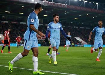 نتائج_البريميرليج مانشستر سيتي يفوز بثنائية ضد بورنموث ويحكم القبضة على وصافة الدوري