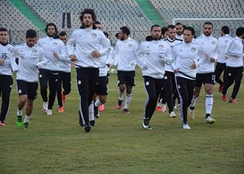 حجازي يظهر بشكل مميز فى مران المنتخب قبل كان 2017