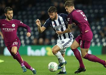 حجازي يشاهد خروج بروميتش من كأس الرابطة على يد مانشستر سيتي