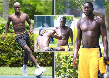 سوشيال_بطولات بوجبا يظهر رد فعله بعد انتقال لوكاكو لمانشستر يونايتد