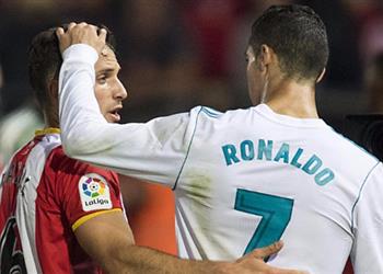 قائد جيرونا رونالدو اتهمنا باللعب الغير نظيف