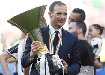 مؤتمر أليجري أنا باق بيوفنتوس وسنخوض نهائي كارديف بالكثير من الحماس والفرح نشكر روما ونابولي على مساعدتنا في الكالتشيو