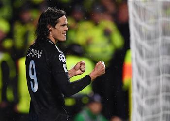 كافاني ي صبح الهداف التاريخي لباريس في دوري الأبطال