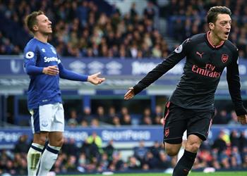 فيديو في غياب محمد النني آرسنال يقلب الطاولة على إيفرتون بخماسية