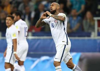 كأس القارات فيدال أتمنى أن استمر في الفوز بالبطولات مع تشيلي حتى سن الـ40