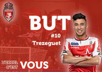 م حترفين تريزيجيه يعود للتسجيل وينقذ موسكرون من الهبوط بالفوز على كورتريك