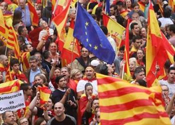 خطوة تصعيدية من جانب برشلونة تضامن ا مع إقليم كتالونيا