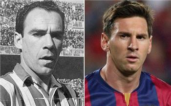 ارقام قياسية بالفيديو ميسي يحطم رقما قياسيا جديدا بهدفه في ديبورتيفو لاكورونيا