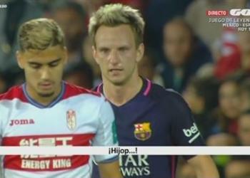 أخبار راكيتيتش يسب لاعب غرناطة بلفظ ناب بعد حصوله على بطاقة صفراء