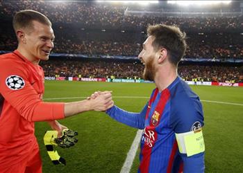 شتيجن يخمد نيران أزمة إنريكي وميسي