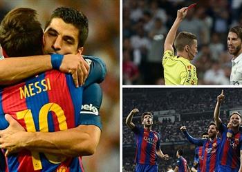 الكلاسيكو بالفيديو ميسي قتل ريال مدريد في أخر دقيقة ليمنح الصدارة لبرشلونة بفارق الأهداف