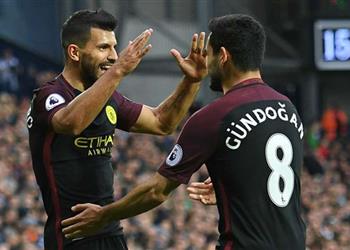 تصريحات جوندوجان ماكينة الأهداف أجويرو لن يرحل عن مانشستر سيتي