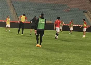 المنتخب يؤدي مرانه الأخير استعداد ا لمواجهة تونس