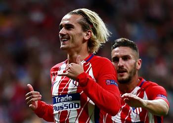 مهاجم أتلتيكو مدريد هدف برشلونة الأول في الصيف