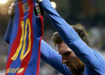 الكلاسيكو توجيه رسالة لجماهير بيرنابيو السبب وراء احتفال ميسي بهدفه القاتل في شباك ريال مدريد