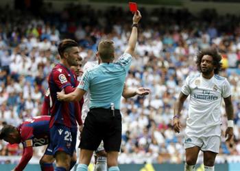 قبول استئناف ريال مدريد ضد طرد مارسيلو