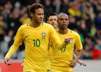بالفيديو نيمار ومارسيلو يقودان البرازيل لضرب اليابان بثلاثية