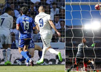 رقم سلبي لرونالدو وبنزيما مع ريال مدريد في سانتياجو برنابيو