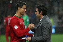 تصريحات لويس فيجو كريستيانو الأوفر حظا بالفوز بالكرة الذهبية وميسي الأفضل كـ جناح