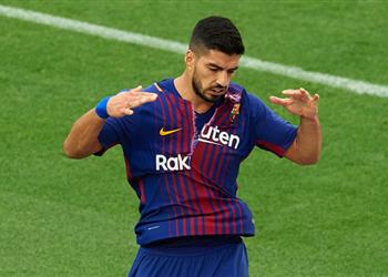 بالفيديو لماذا شق لويس سواريز قميصه أمام لاس بالماس