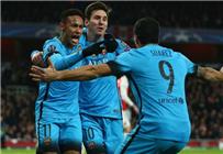 ميسي الصداقة هي سر نجاحي مع نيمار وسواريز