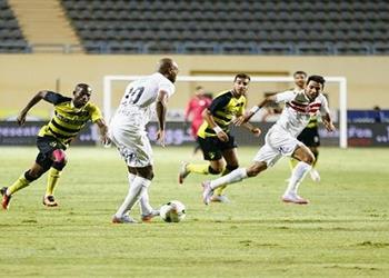 الشوط الأول الزمالك يتقدم على دجلة بهدف ستانلي