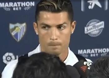 لعنة الإصابات صورة جرح عميق في قدم رونالدو عقب التتويج باللقب