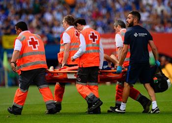 لعنة الإصابات ماسكيرانو يغيب عن برشلونة 6 أسابيع