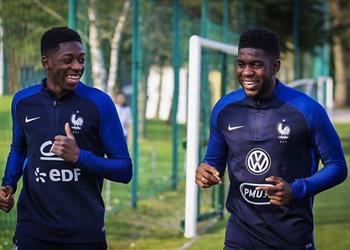 فيديو ديمبلي وديينيه يوجهان رسالة لديمبلي