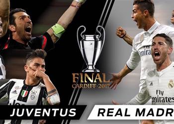 نهائي_كارديف قوة هجوم رونالدو وبنزيما في مواجهة صلابة دفاع كيليني وبونوتشي