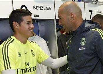 تصريحات بيريز زيدان هو من سيقرر مستقبل رودريجيز في ريال مدريد