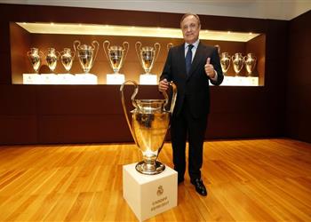 مقابلة صحفية 1 بيريز يعلق على المفاوضات مع مبابي ودوناروما وثيو وصفقتي بوجبا ودي خيا