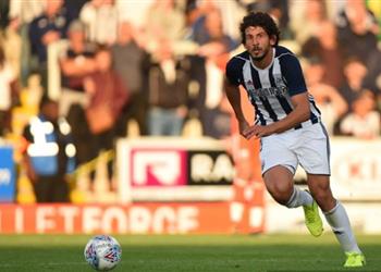 حجازي أساسي ا مع وست بروميتش أمام بورنموث