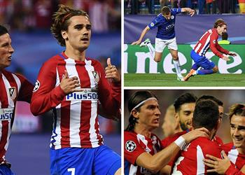 نتائج_الشامبيونز أتليتكو مدريد يكتفي بهدف لجريزمان في شباك ليستر سيتي