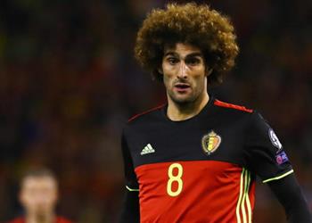 مدرب بلجيكا يثير القلق حول إصابة فيلايني