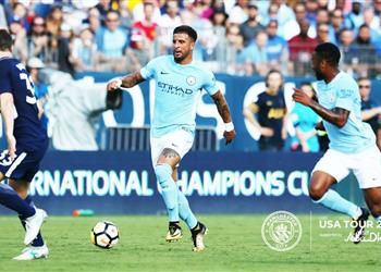 كأس الأبطال بالفيديو مانشستر سيتي يدك توتنهام بثلاثية نظيفة