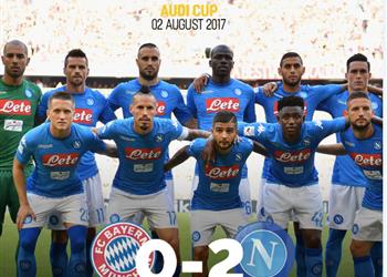 فيديو نابولي ي سقط بايرن ميونخ ويظفر بالمركز الثالث في كأس أودي