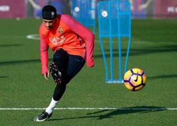 أخبار نيمار ينتظم في مران برشلونة غد ا