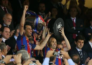 تصريحات إنييستا رفع الكأس مع بوسكيتس أمر عادي وكنا نحتاج إلى هذا الفوز