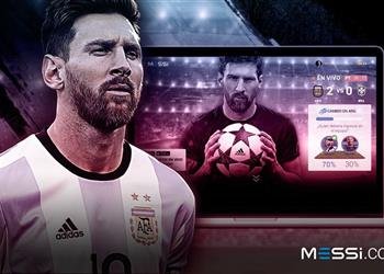 أخبار رسميا ميسي يعلن عن موقعه الرسمي على الإنترنت