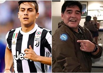 مارادونا وديبالا يوجهان رسالة درامية لمنتخب إيطاليا